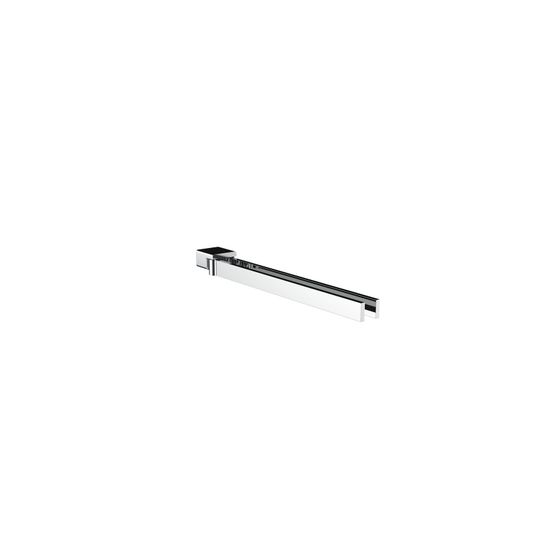 emco Loft Handtuchhalter schwenkbar 2-armig 337x flacher Stab chrom mit Befestigungsmaterial