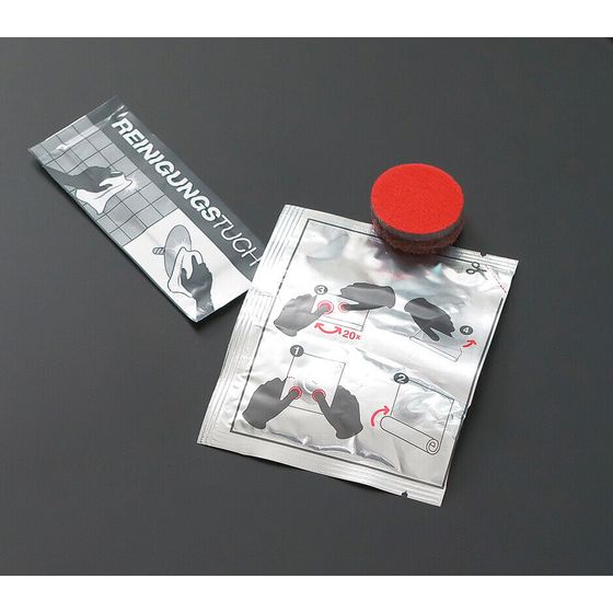 emco Klebeset für 4 Klebepunkte passend zu Aura Round Cue Badezimmerzubehör