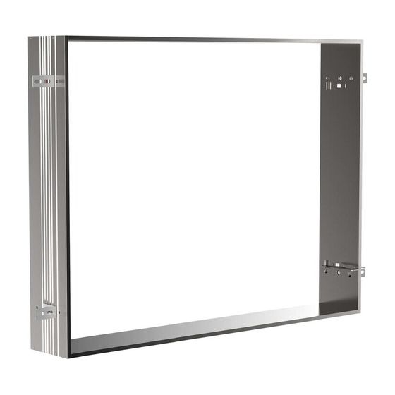 emco Einbaurahmen für Lichtspiegelschrank primezu 72x722 mm passend für Spiegelschränke