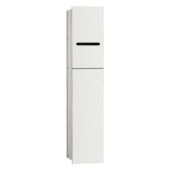 emco WC-Modul asis 2.0 Unterputz, 170x811x156,2mm, Aluminium, Glas, Optiwhite