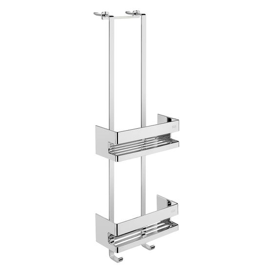 emco Türetagere system 2, 225x703x97mm, Zink/Kunststoff, Chrom