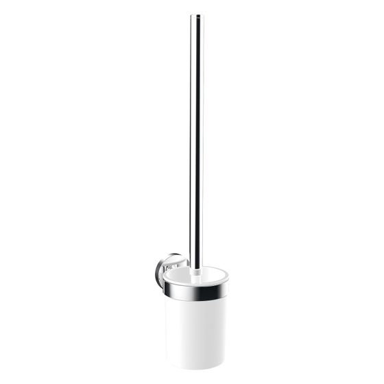 emco Bürstengarnitur round, 81x413x100mm, Metall/Kunststoff, Chrom