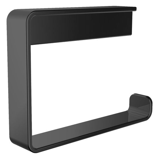 emco Papierhalter loft, 129x96x29mm, Aluminium, schwarz matt