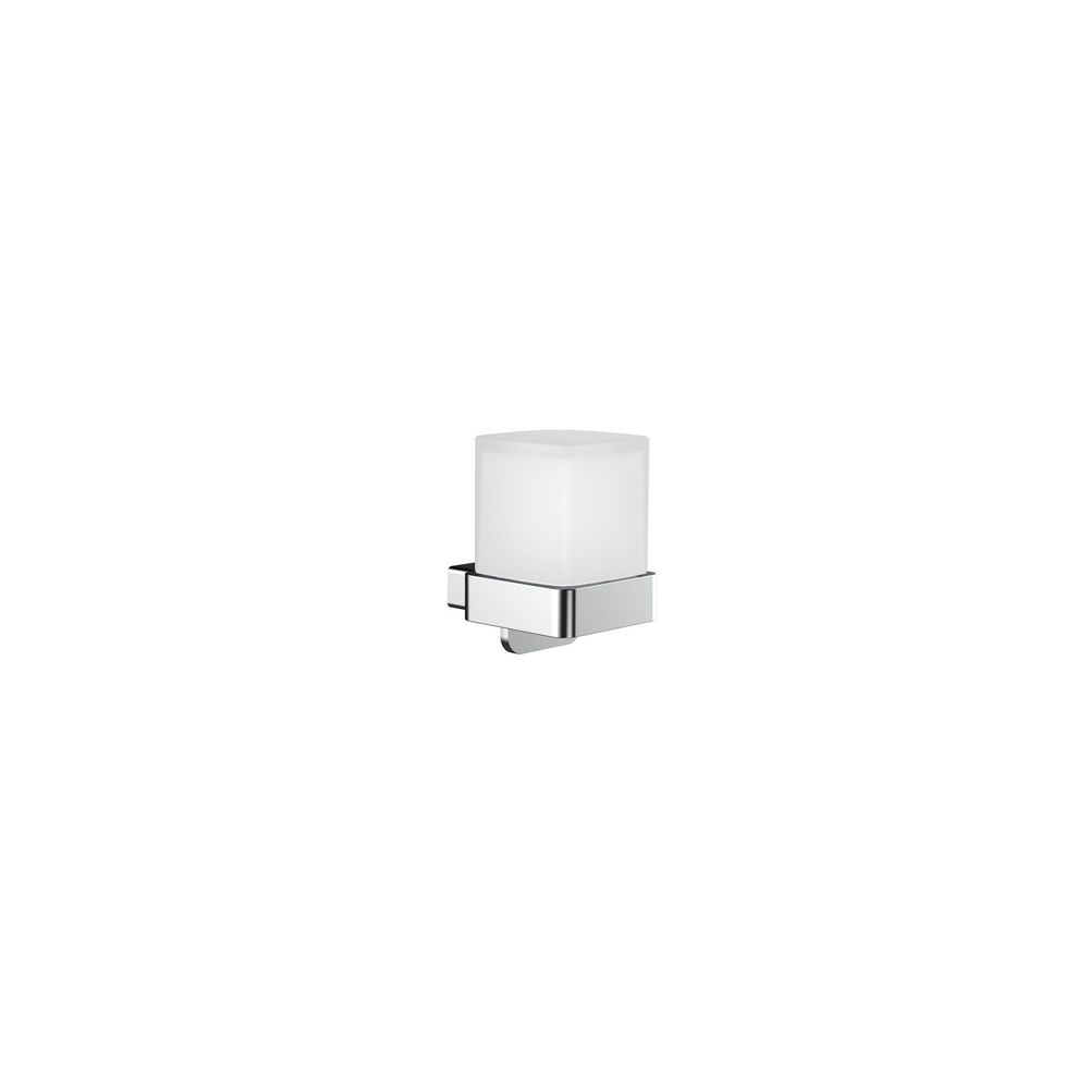 emco Loft Einhand Seifenspender Glasteil satiniert chrom eckig 155 ml mit Kipphebel und... EMCO-052100103 4018445106733 (Abb. 1)