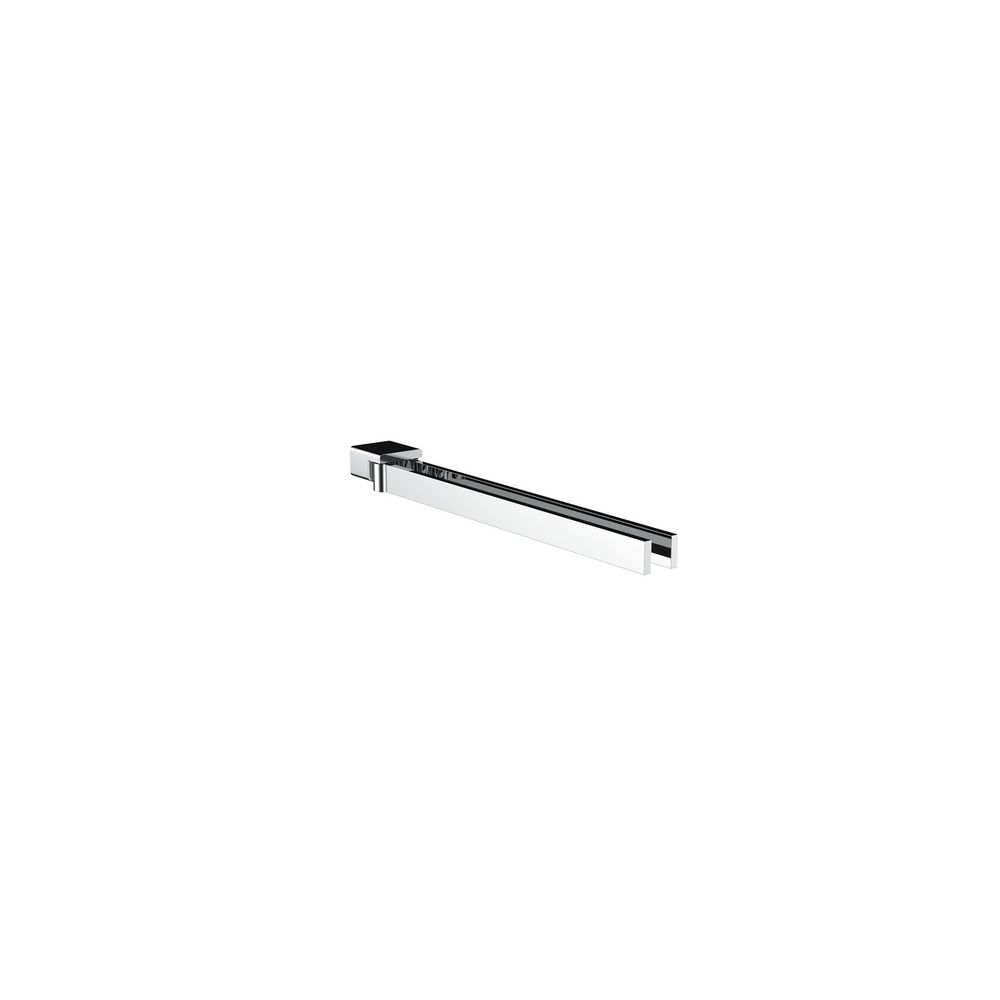 emco Loft Handtuchhalter schwenkbar 2-armig 337x flacher Stab chrom mit Befestigungsmat... EMCO-055000131 4018445078153 (Abb. 1)