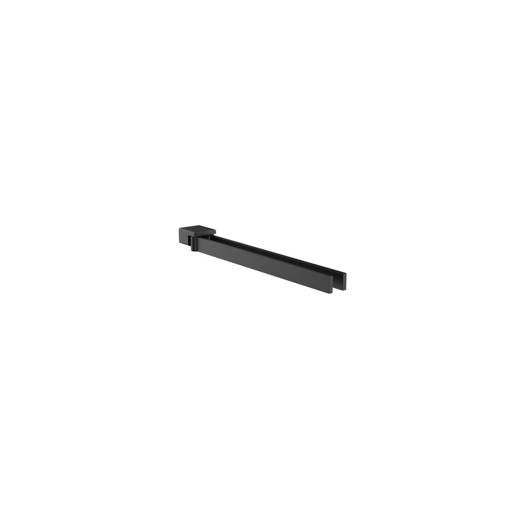 emco Loft Handtuchhalter schwenkbar 2-armig 337 mm schwarz poliert Zamak mit Befestigun... EMCO-055013331 4018445115766 (Abb. 4)