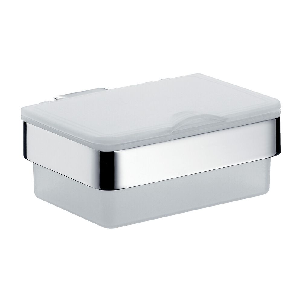 emco Loft Feuchtpapierhalter Kunststoffbox chrom weiss Wandmontage mit Toilettenpapierh... EMCO-053900101 4018445104173 (Abb. 1)