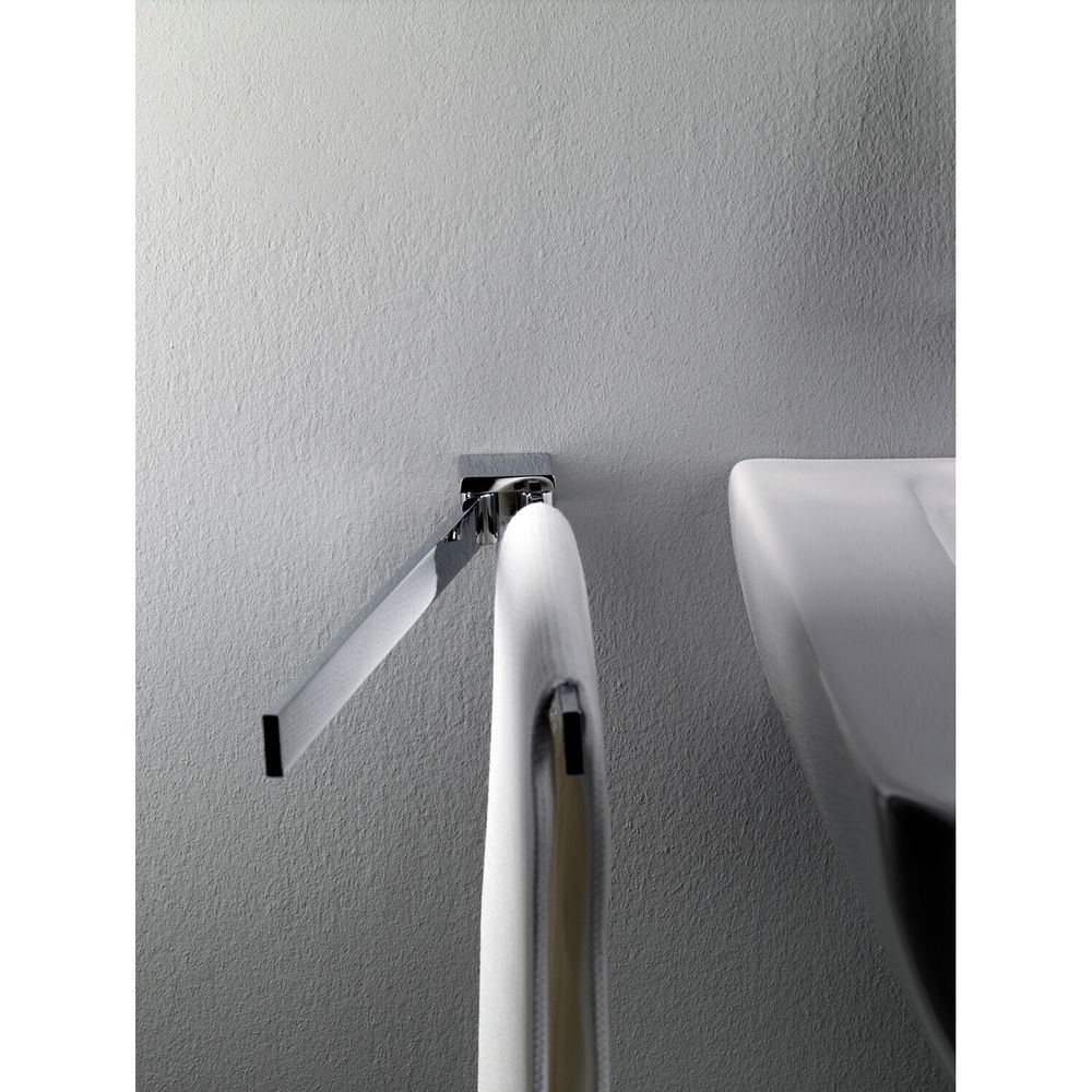 emco Loft Handtuchhalter schwenkbar 2-armig 337x flacher Stab chrom mit Befestigungsmat... EMCO-055000131 4018445078153 (Abb. 2)