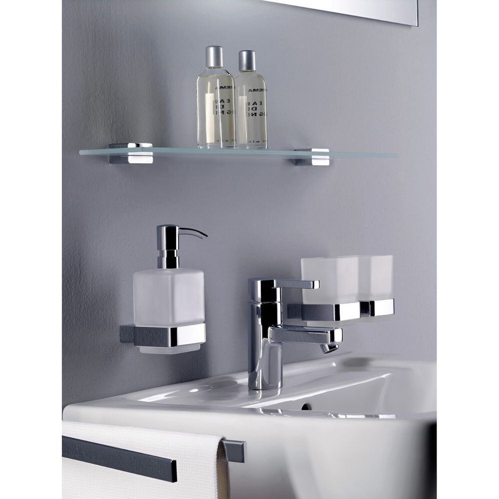 emco Loft Glashalter satiniertes Kristallglas Wandmodell mit verdeckter Befestigung und... EMCO-052000100 4018445078085 (Abb. 3)