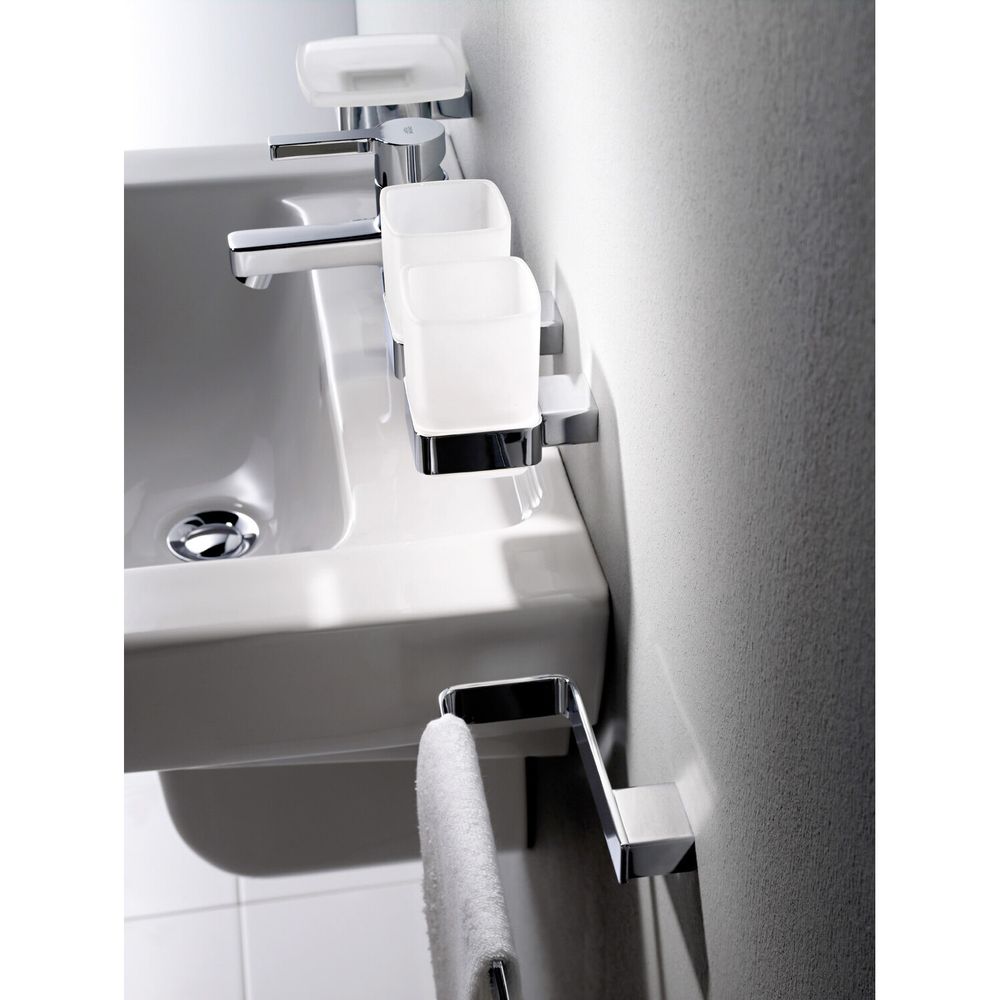 emco Loft Glashalter satiniertes Kristallglas Wandmodell mit verdeckter Befestigung und... EMCO-052000100 4018445078085 (Abb. 4)