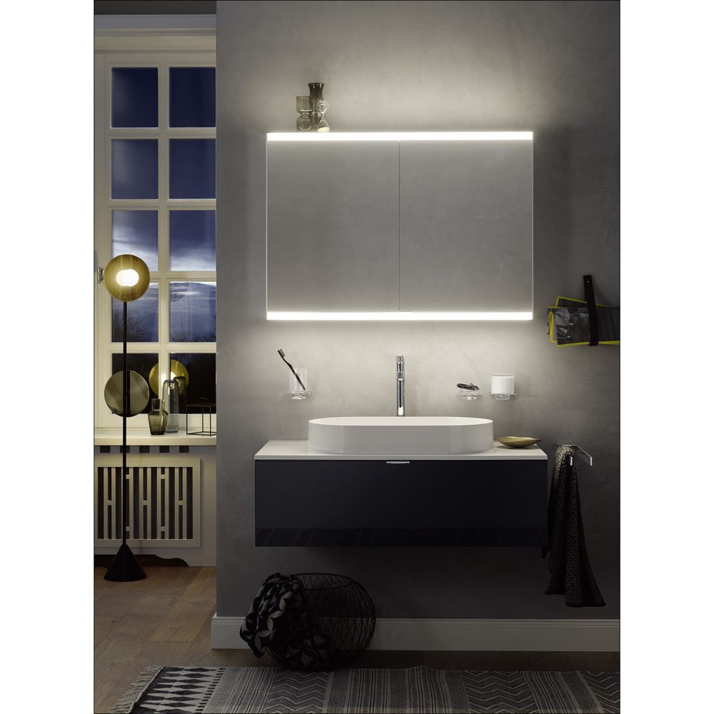 emco LED Lichtspiegelschrank prime2 Facelift Aufputz 1000x600 mm 2-türig mit Glasablage... EMCO-949706345 4018445141468 (Abb. 2)