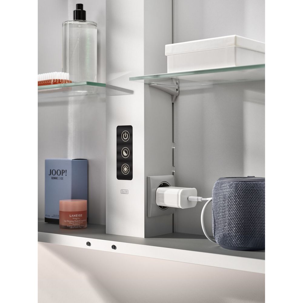 emco Lichtspiegelschrank pure 2 Classic Aufputz mit Waschtischbeleuchtung LED dimmbar 2... EMCO-979705505 4018445134019 (Abb. 2)