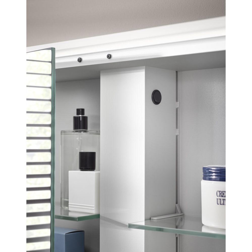emco Lichtspiegelschrank pure 2 Classic Aufputz mit Waschtischbeleuchtung LED dimmbar 2... EMCO-979705505 4018445134019 (Abb. 3)