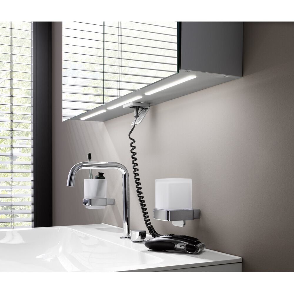 emco Lichtspiegelschrank pure 2 Classic Aufputz mit Waschtischbeleuchtung LED dimmbar 2... EMCO-979705505 4018445134019 (Abb. 6)