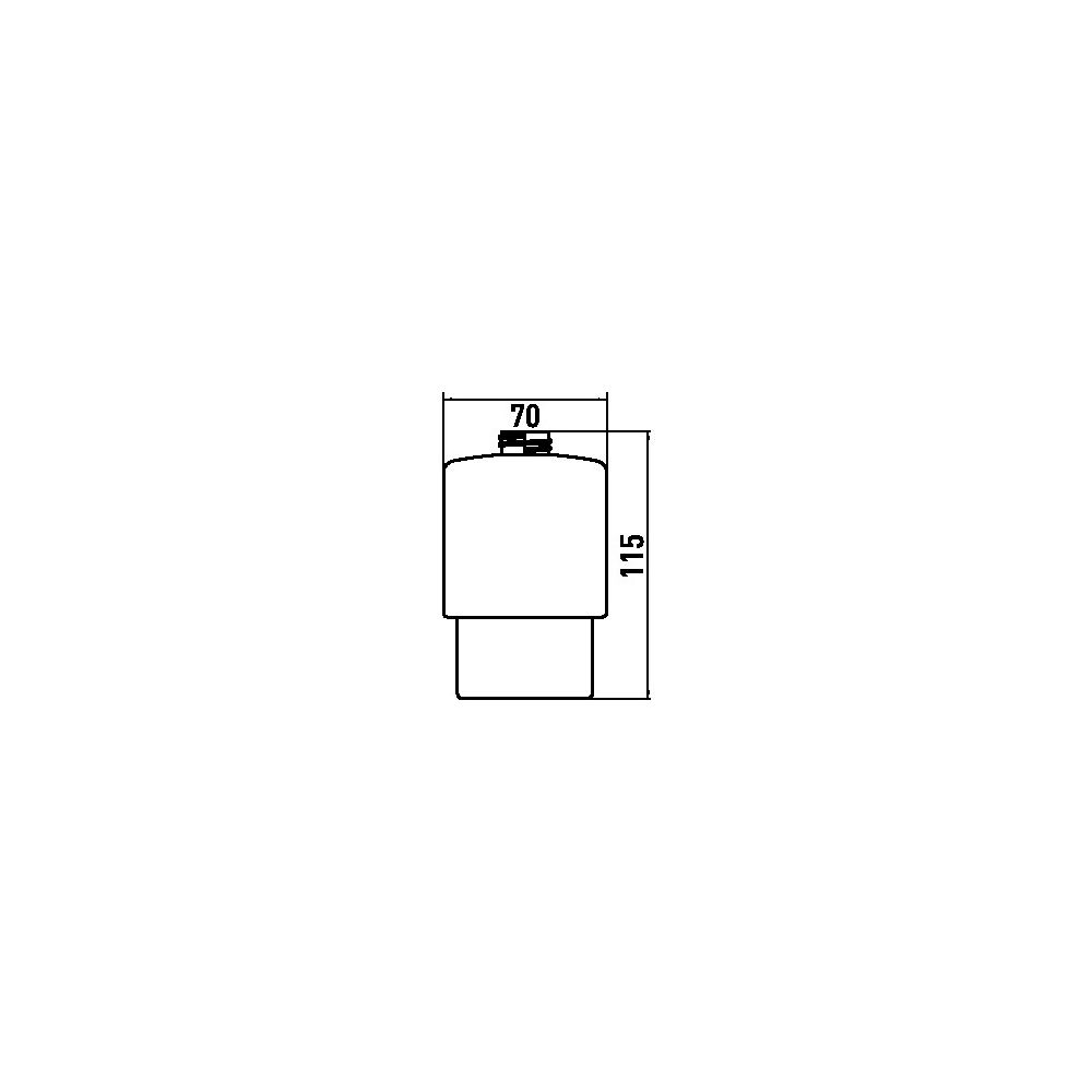 emco Loft Seifenspender Behälter Kristallglas satiniert passend zu Loft Cue Trend Model... EMCO-052100090 4018445078269 (Abb. 2)