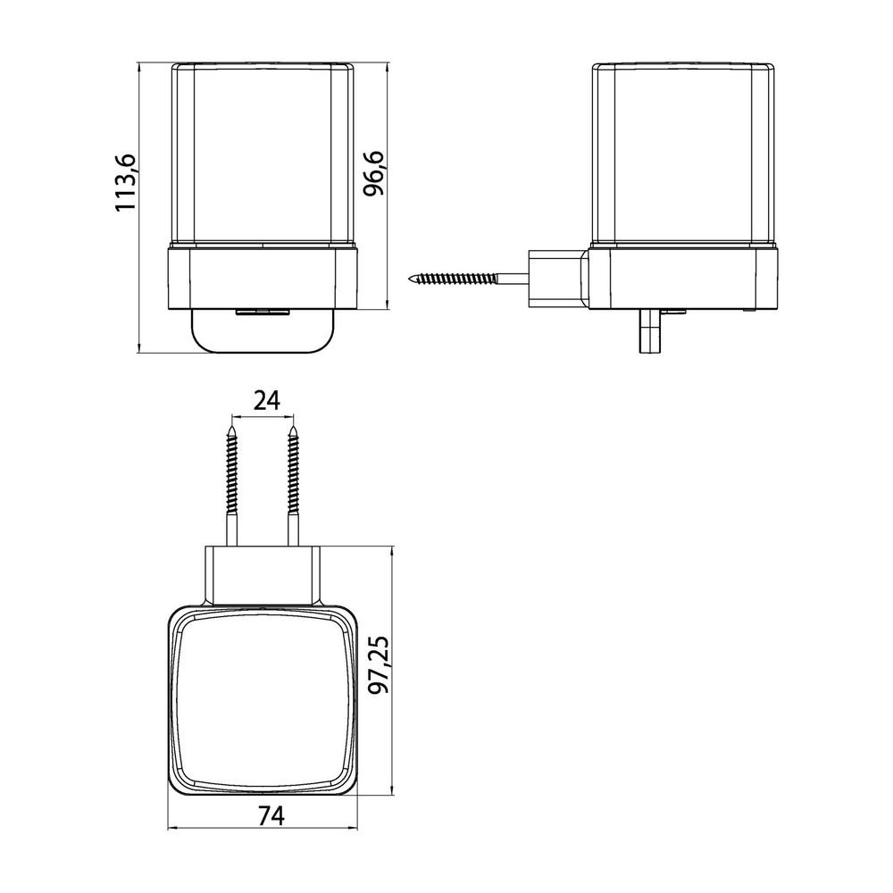 emco Loft Einhand Seifenspender Glasteil satiniert chrom eckig 155 ml mit Kipphebel und... EMCO-052100103 4018445106733 (Abb. 8)