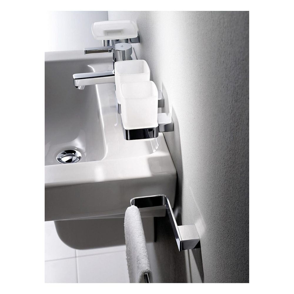 emco Loft Glashalter satiniertes Kristallglas Wandmodell mit verdeckter Befestigung und... EMCO-052000100 4018445078085 (Abb. 3)