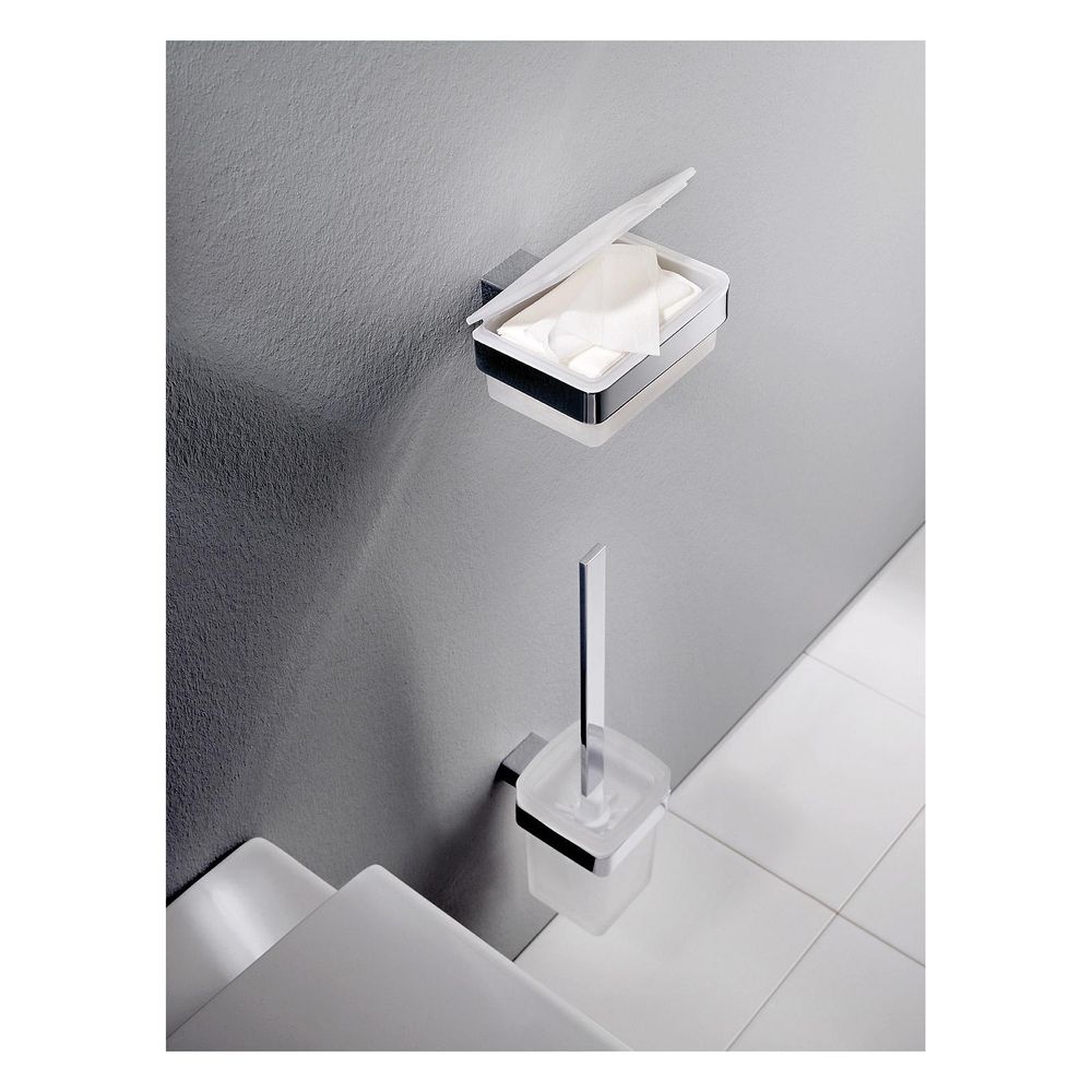 emco Loft Feuchtpapierhalter Kunststoffbox chrom weiss Wandmontage mit Toilettenpapierh... EMCO-053900101 4018445104173 (Abb. 2)