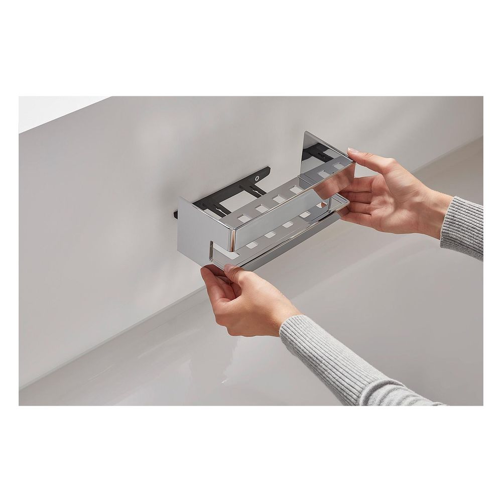emco Eckwandkorb system 2, 185x81x185mm, Zink/Kunststoff, Chrom... EMCO-354500124 4018445122412 (Abb. 6)