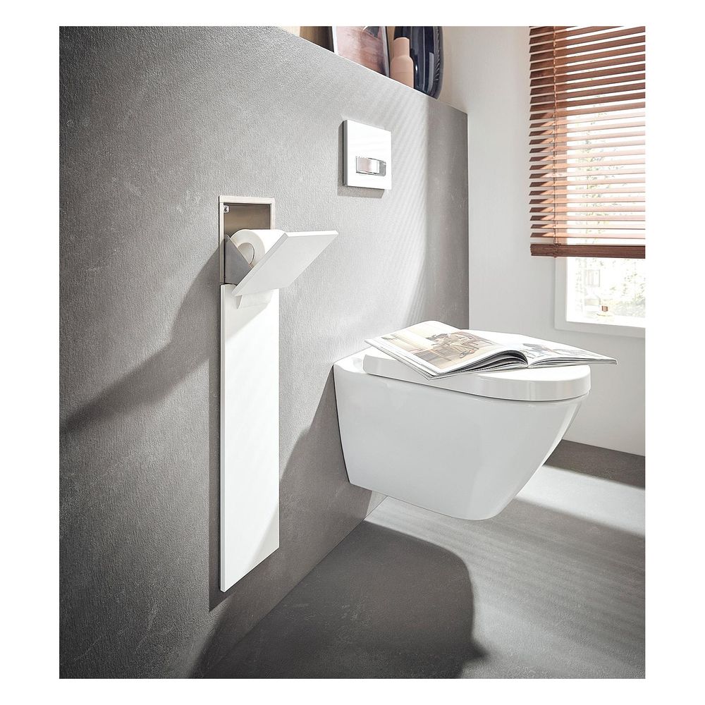 emco WC-Modul asis pure Unterputz, 730mm, rechts, Aluminium, Alpinweiß... EMCO-975551301 4018445127301 (Abb. 6)