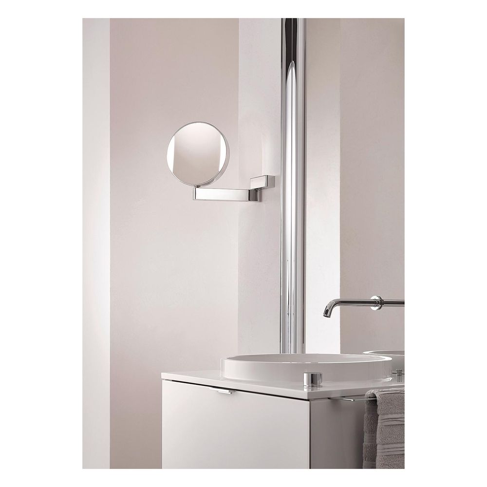 emco LED-Wandkosmetikspiegel prime, 3-fach/7-fach Vergrößerung, 304,2mm, 1-armig, Metal... EMCO-109506017 4018445106498 (Abb. 3)