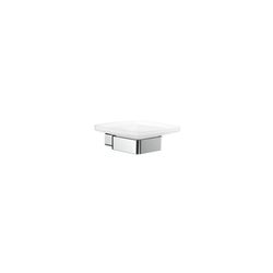 emco Loft Seifenhalter Wandmodell satiniertes Kristallglas mit verdeckter Befestigung c... EMCO-053000100 4018445078108 (Abb. 1)