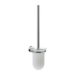 emco Rondo 2 Bürstengarnitur Wandmontage Mattglas satiniert Stiel Chrom Zamak mit Befes... EMCO-451500101 4018445074674 (Abb. 1)