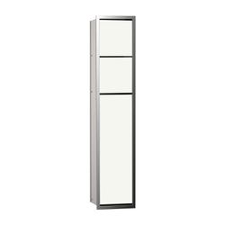 emco WC Modul Asis 150 Unterputz mit Reserverollenhalter Toilettenpapierhalter und WC B... EMCO-975027850 4018445091794 (Abb. 1)