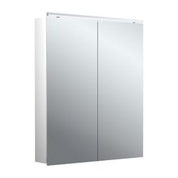 emco Lichtspiegelschrank Flat 2 Classic Aufputz mit LED Waschtischbeleuchtung 2 Türen 6... EMCO-979706502 4018445134194 (Abb. 1)