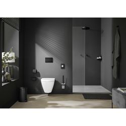 emco Loft Bürstengarnitur Wandmodell Mattglas satiniert Chrom Zamak mit Befestigungsmat... EMCO-051500100 4018445078078 (Abb. 1)