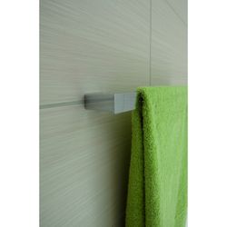 emco Loft Badetuchhalter 600 mm Aluminium Chrom poliert flacher Stab mit verdeckter Bef... EMCO-056000160 4018445078177 (Abb. 1)