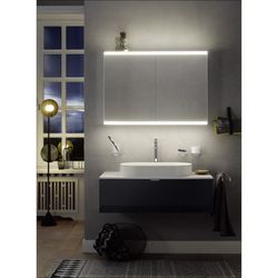 emco LED Lichtspiegelschrank prime2 Facelift Aufputz 1000x600 mm 2-türig mit Glasablage... EMCO-949706345 4018445141468 (Abb. 1)