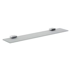 emco Ablage loft, 600x25x112,5mm, Kristallglas/Aluminium, Transparent/Chrom, 51000160... EMCO-051000160 4018445078061 (Abb. 1)
