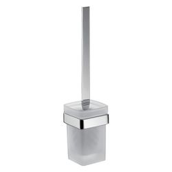 emco Loft Bürstengarnitur Wandmodell Mattglas satiniert Chrom Zamak mit Befestigungsmat... EMCO-051500100 4018445078078 (Abb. 1)