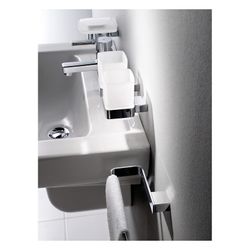 emco Loft Glashalter satiniertes Kristallglas Wandmodell mit verdeckter Befestigung und... EMCO-052000100 4018445078085 (Abb. 1)