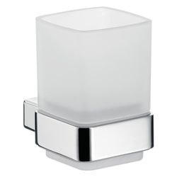 emco Loft Glashalter satiniertes Kristallglas Wandmodell mit verdeckter Befestigung und... EMCO-052000100 4018445078085 (Abb. 1)