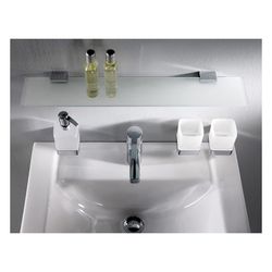 emco Loft Seifenspender satiniertes Glasteil Kunststoffpumpe chrom eckig 300 Milliliter... EMCO-052100101 4018445078092 (Abb. 1)