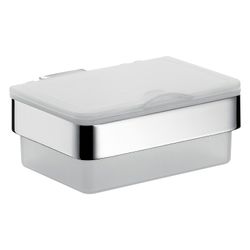 emco Loft Feuchtpapierhalter Kunststoffbox chrom weiss Wandmontage mit Toilettenpapierh... EMCO-053900101 4018445104173 (Abb. 1)