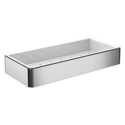 emco Loft Schwammkorb mit Kunststoffeinsatz 220x36x101 mm Chrom Weiß Zamak Badaccessoir... EMCO-054500102 4018445105224 (Abb. 1)