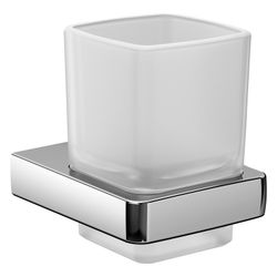 emco Glashalter trend, 81x25x100mm, Zink, Chrom... EMCO-022000100 4018445104234 (Abb. 1)
