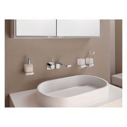 emco Flüssigseifenspender trend, 250ml, 81x159x100mm, Zinkdruckguss/Kristallglas, Chrom... EMCO-022100100 4018445104241 (Abb. 1)