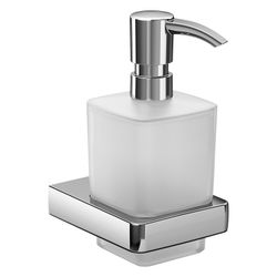 emco Flüssigseifenspender trend, 250ml, 81x159x100mm, Zinkdruckguss/Kristallglas, Chrom... EMCO-022100100 4018445104241 (Abb. 1)
