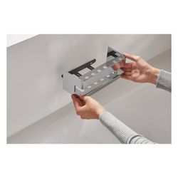 emco Eckwandkorb system 2, 185x81x185mm, Zink/Kunststoff, Chrom... EMCO-354500124 4018445122412 (Abb. 1)