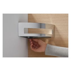 emco Wandkorb system 2, 225x89,5x92mm, Zink/Kunststoff, Chrom... EMCO-354500123 4018445122405 (Abb. 1)