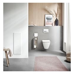 emco WC-Modul asis pure Unterputz, 730mm, rechts, Aluminium, Alpinweiß... EMCO-975551301 4018445127301 (Abb. 1)