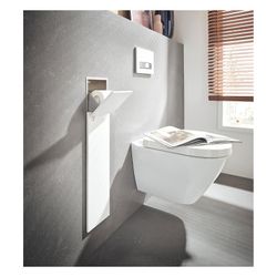 emco WC-Modul asis pure Unterputz, 730mm, rechts, Aluminium, Alpinweiß... EMCO-975551301 4018445127301 (Abb. 1)