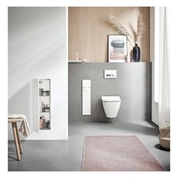 emco Schrankmodul asis pure Unterputz, Anschlag links 730mm, 250x730x162,5mm, Diamantgr... EMCO-975551506 4018445127479 (Abb. 1)