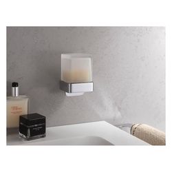 emco Loft Einhand Seifenspender Glasteil satiniert chrom eckig 155 ml mit Kipphebel und... EMCO-052100103 4018445106733 (Abb. 1)