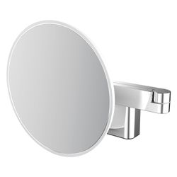 emco LED-Wandkosmetikspiegel evo, 5-fach Vergrößerung, 209mm, Metall... EMCO-109506030 4018445114998 (Abb. 1)