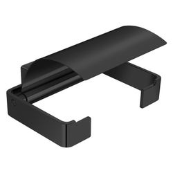 emco Papierhalter loft mit Deckel, 130x138x41mm, Aluminium, Schwarz Matt... EMCO-050013300 4018445131766 (Abb. 1)